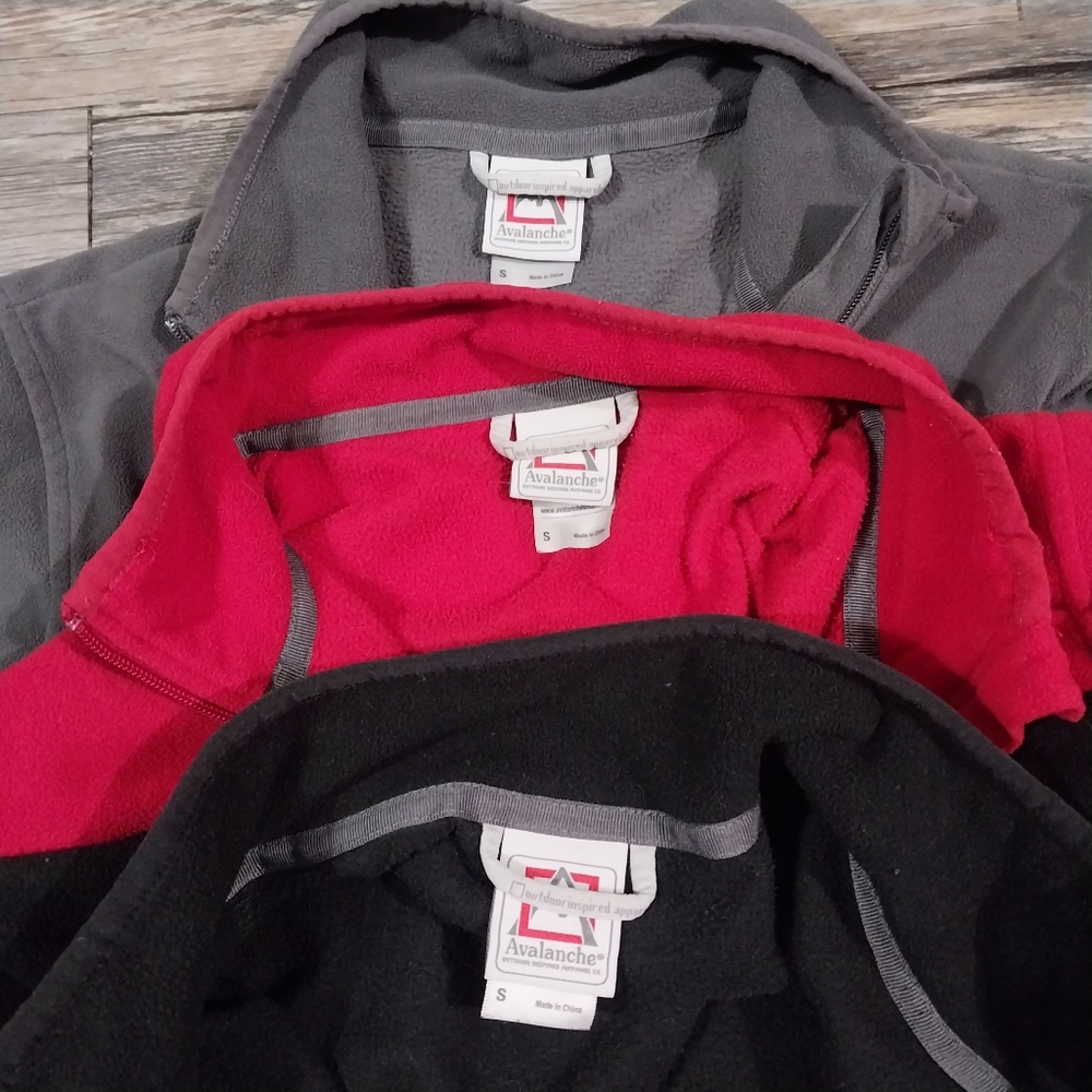 Avalanche Multicolor Athletic Pullover Fleece Men… - image 3